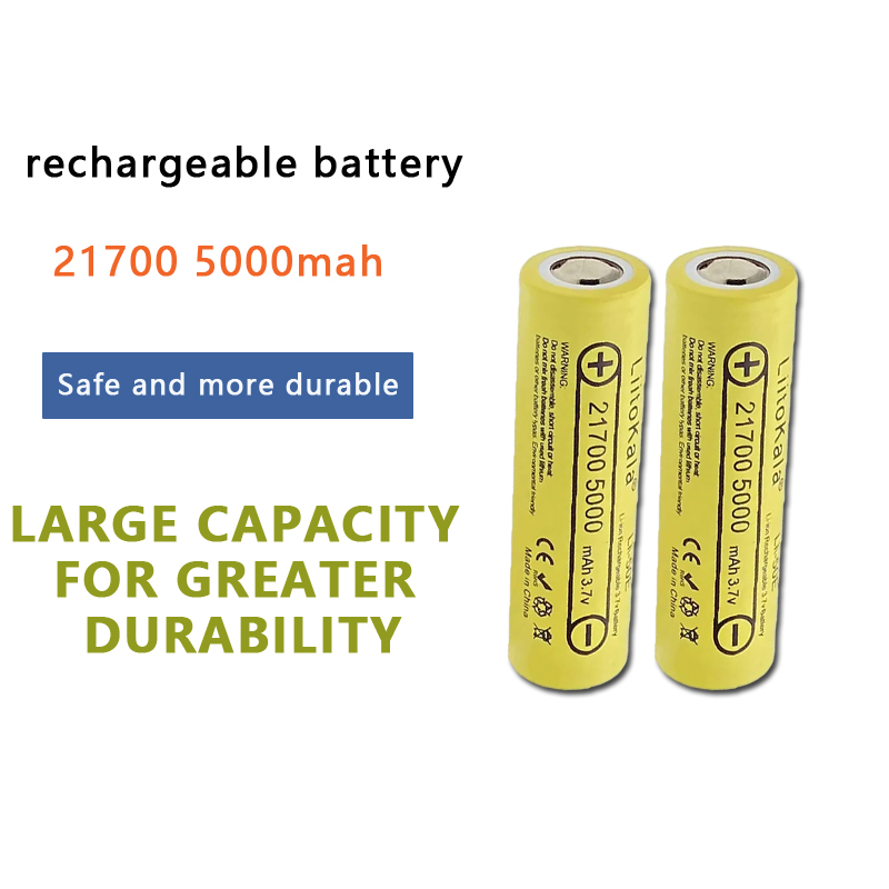 Vape Battery 18650 - Lii-50E 3.7V 21700 LiitoKala 5000mah Rechargeable