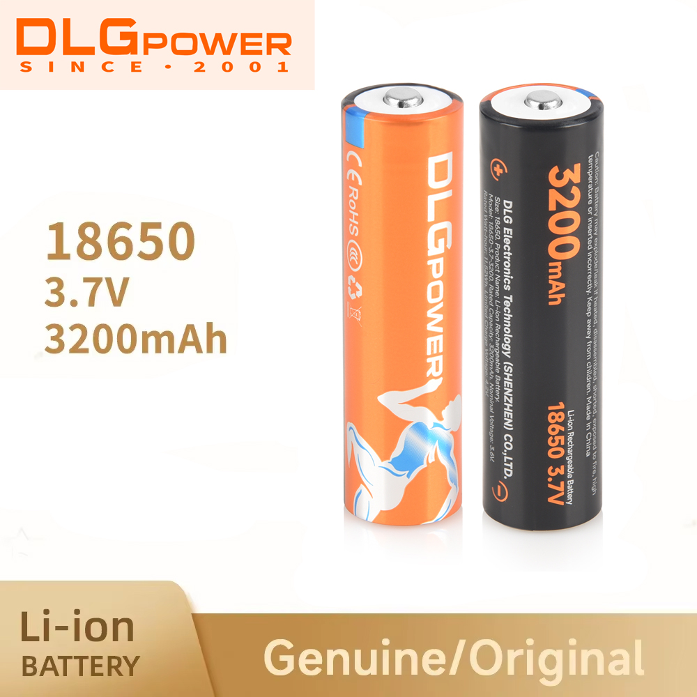 Vape Battery 18650 - DLGPOWER 3.7V 18650 3200MAH Rechargeable Li-ion
