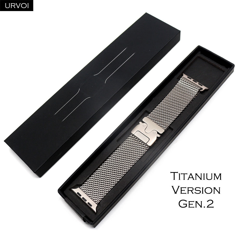 URVOI Titanium Milanese Loop f - Mesh Coil Strip review and price