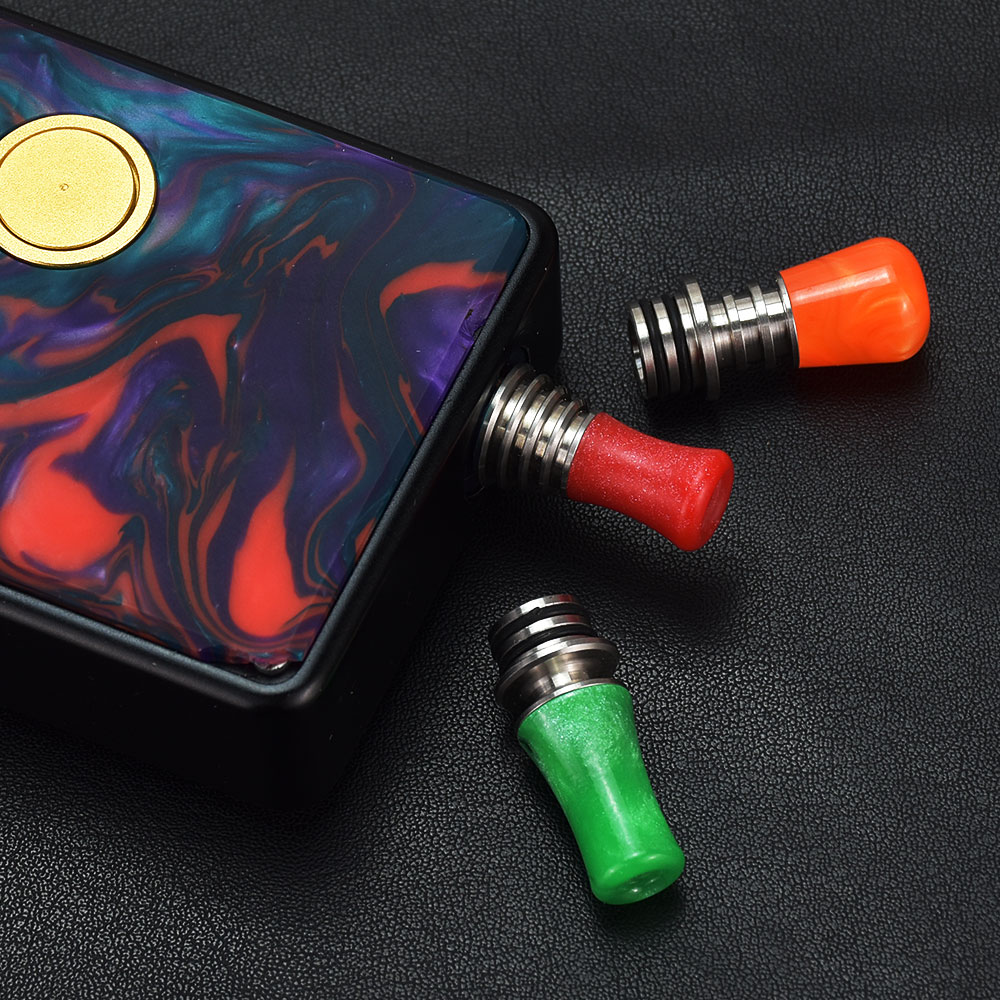 WOLFCOOLVAPE design rda tank a - Drip Tip Resin review and price
