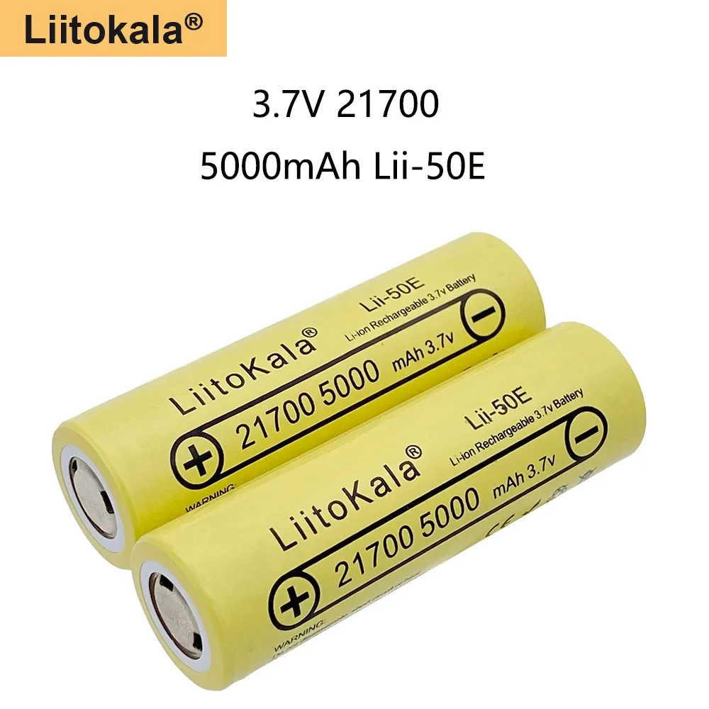 Lii-50E 3.7V 21700 LiitoKala 5 - Vape Battery 18650 review and price
