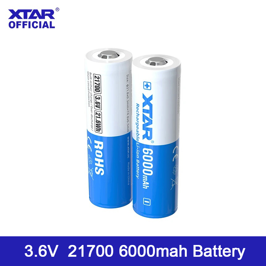Xtar 21700 6000mah Rechargeabl - Vape Battery 18650 review and price